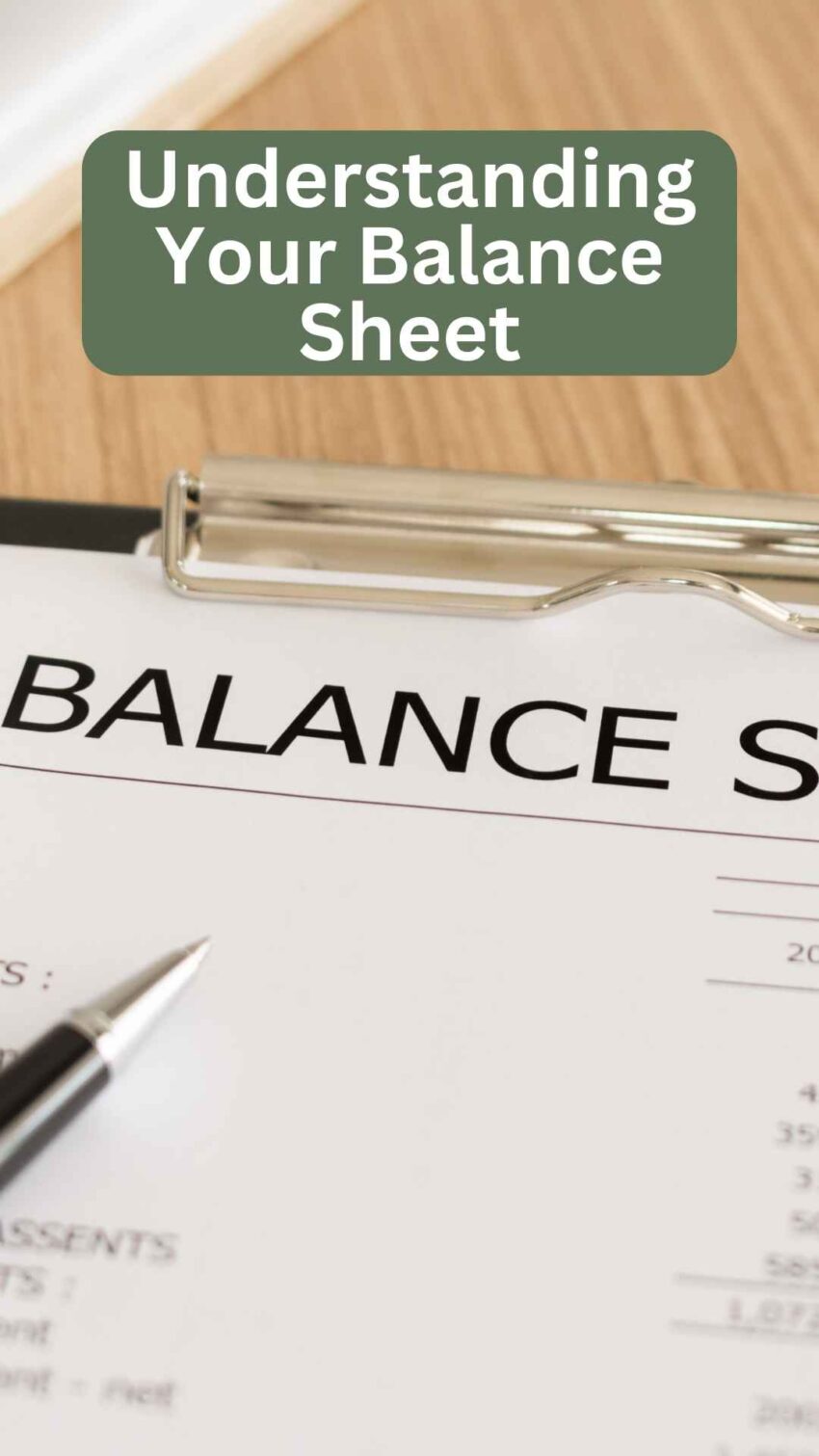 Understanding your balance sheet