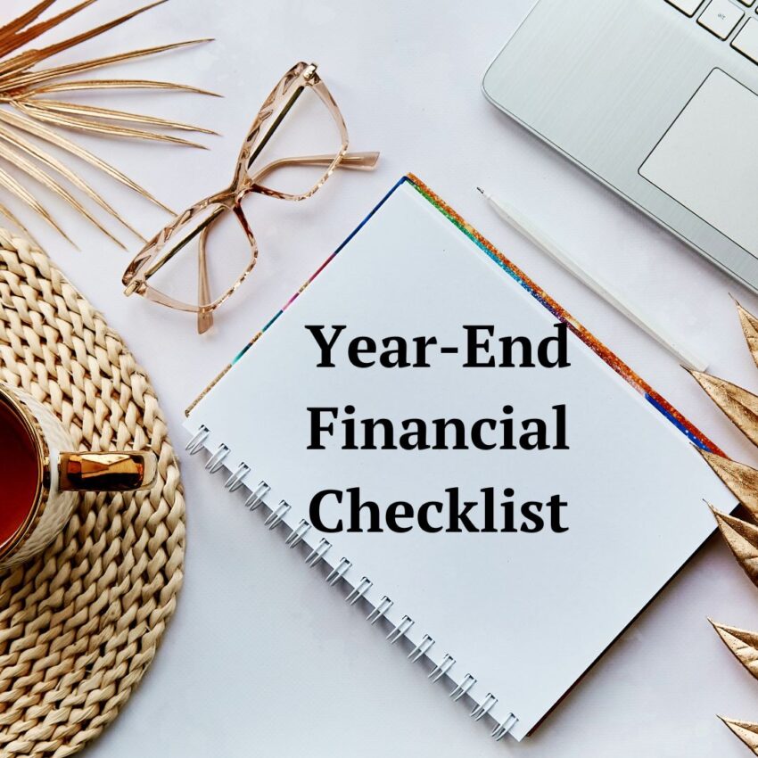 Year-end Financial Checklist